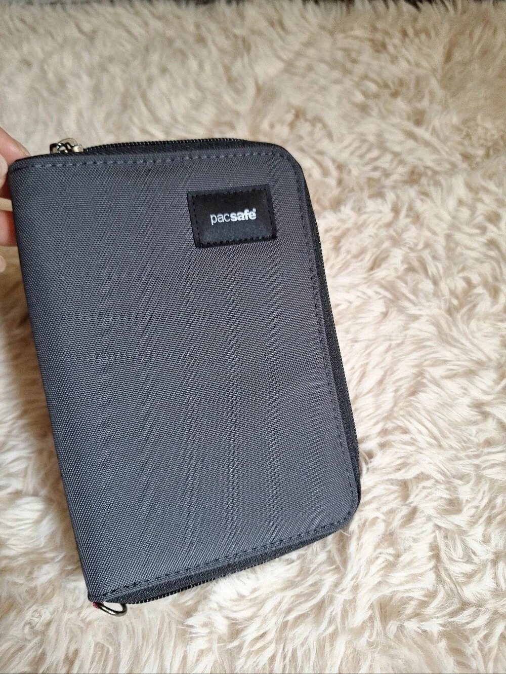 Pacsafe Slate Gray Anti-Theft Travel  Wallet